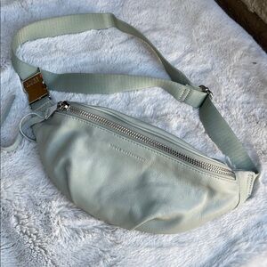 Aime Kestenberg Milan Green Leather Belt Bag